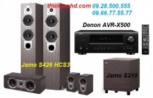 DENON AVR-X500 + JAMO S426 HCS3 + JAMO S210