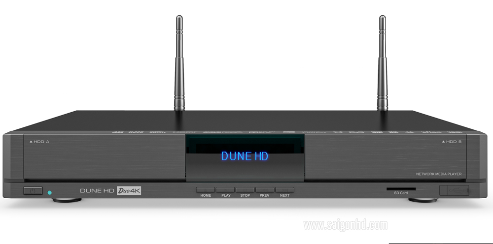 Combo Dune Duo 4K + Ổ Cứng Sata 2TB