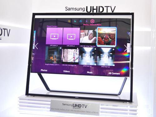 Ảnh thực tế TV 85 inch 'tiền tỷ' của Samsung